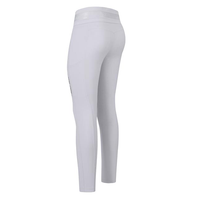Rijbroek euro-star ESAthletic Luxe Full Grip Wit