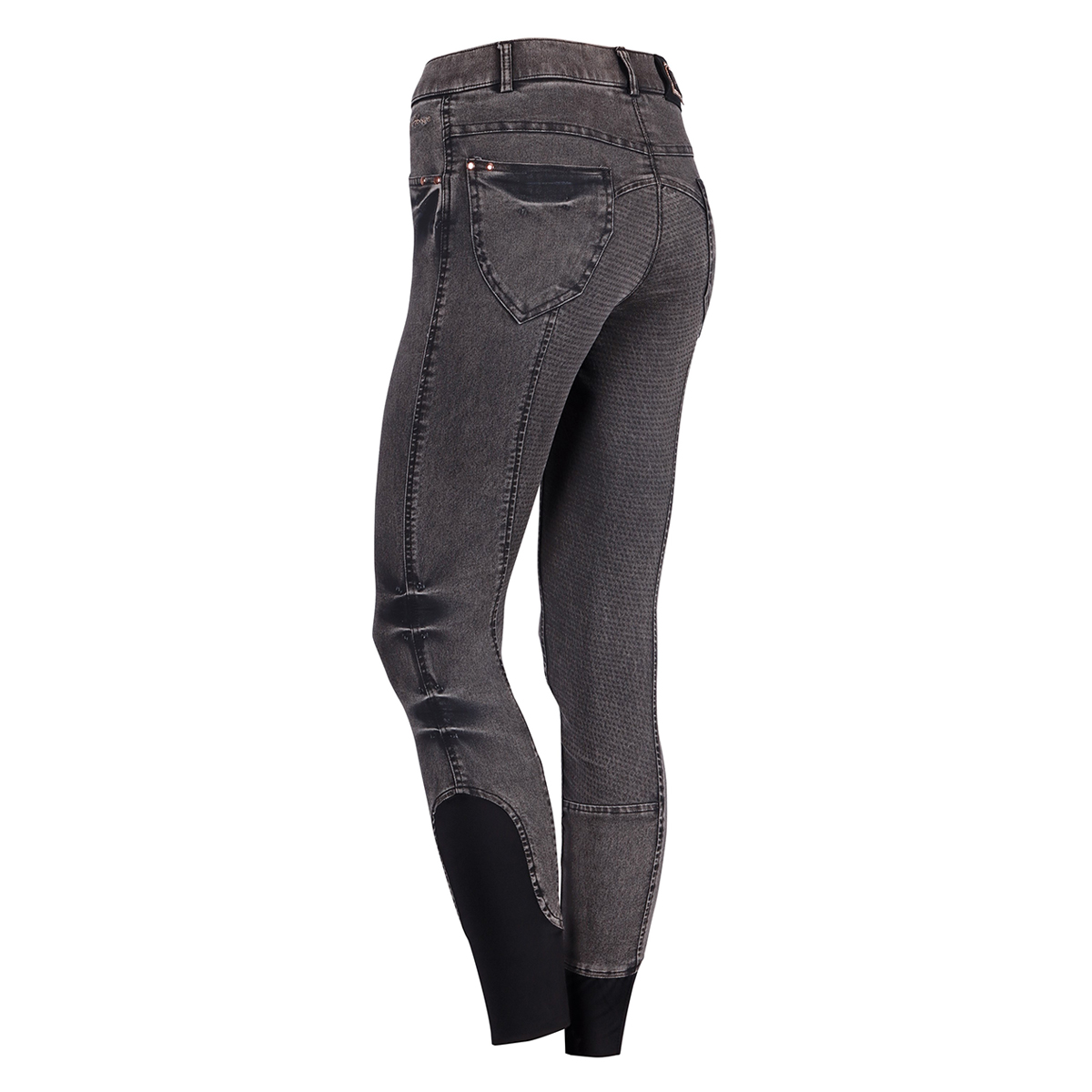 Rijbroek Harry&apos;s Horse Jaruco Full Grip Zwart, 40 in zwart