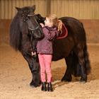 Rijbroek Harry's Horse LouLou Denim Full Grip Kids Middenroze