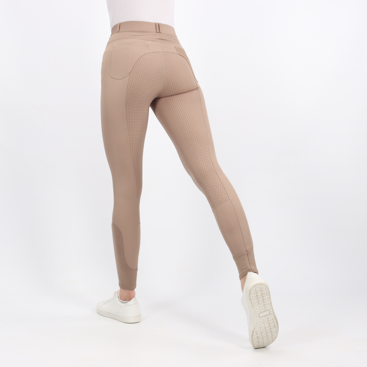 Harry's Horse Rijbroek Redwood Full Grip Taupe