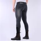Rijbroek Harrys Horse Liciano Denim Full Grip Men Zwart-denim