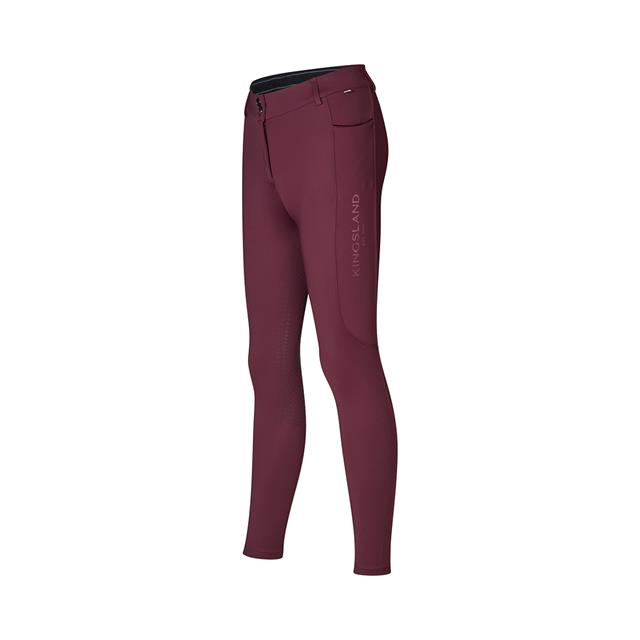 Rijbroek Kingsland KLKornelia Full Grip Donkerrood