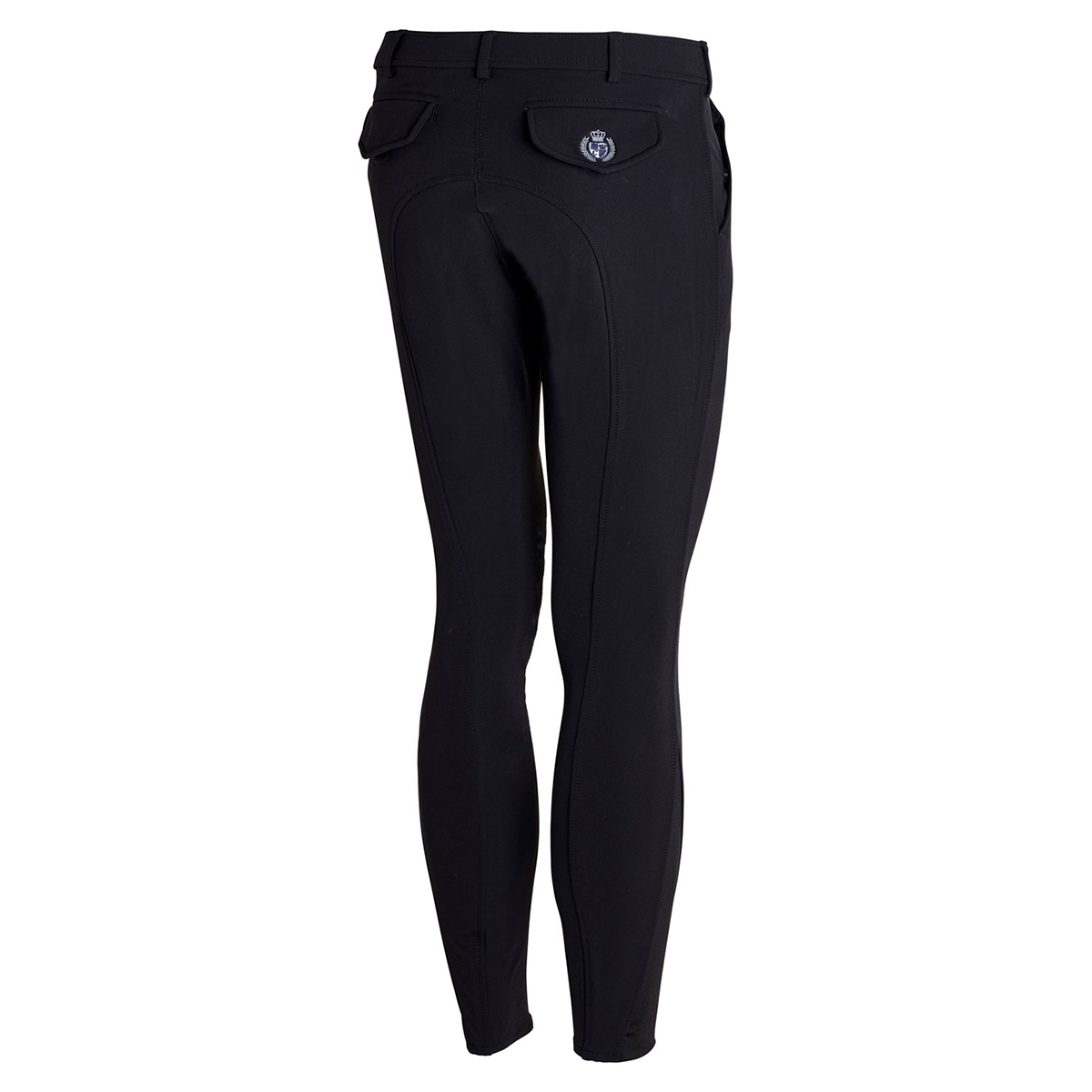 Rijbroek Montar Gary Knie Grip Men, 50 in zwart