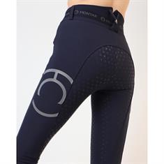 Rijbroek Montar Gudrun Yati Highwaist Full Grip Donkerblauw