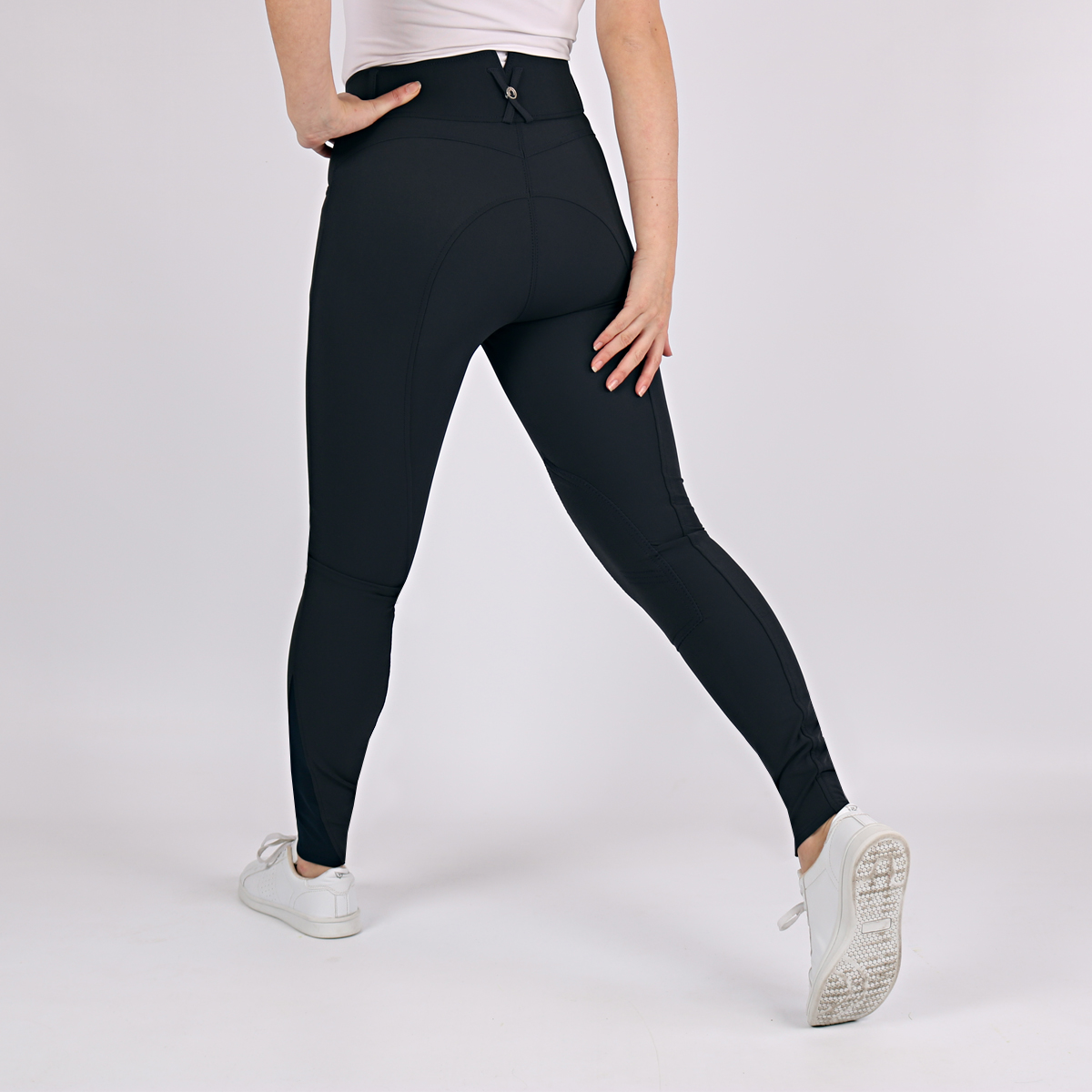 Rijbroek Montar Highwaist 2.0 Knie Grip, 38in donkerblauw