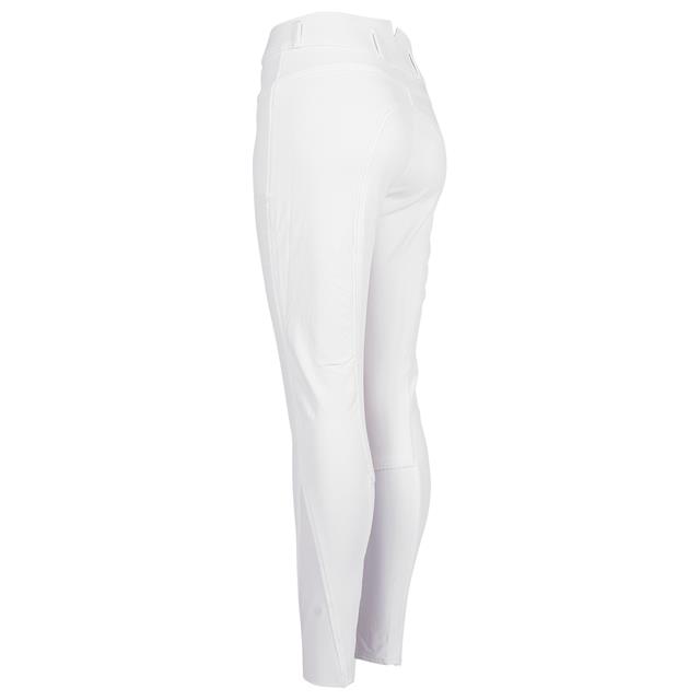 Rijbroek Montar Highwaist Leer Wit
