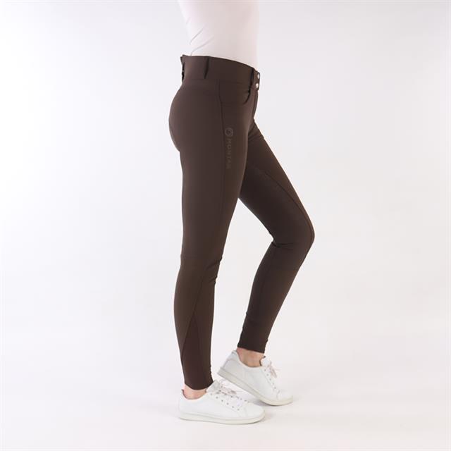 Rijbroek Montar Highwaist Megan 2.0 Full Grip Donkerbruin