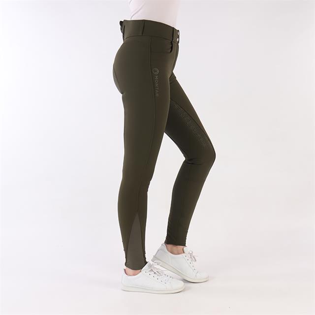 Rijbroek Montar Highwaist Megan 2.0 Full Grip Donkergroen