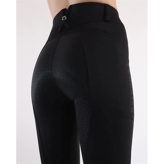 Rijbroek Montar MOMeadow Mesh Summer Full Grip Zwart