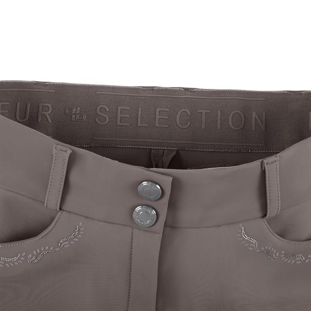 Rijbroek Pikeur Selection Ceelina Full Grip Grijs