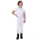 Rijbroek QHP Kae Knie Grip Kids Wit
