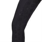 Rijbroek QHP Micah Full Grip Zwart
