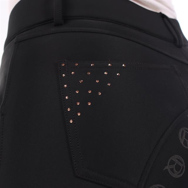 Rijbroek Quur QGjulia Full Grip Zwart