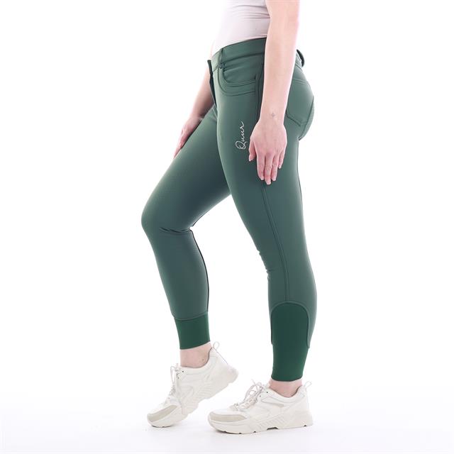 Rijbroek QUUR QSoftshell 2301 Full Grip Donkergroen