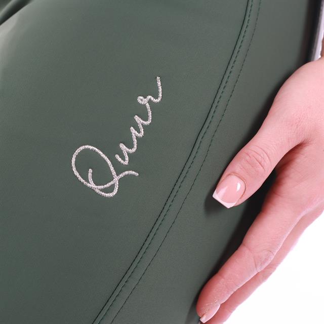 Rijbroek QUUR QSoftshell 2301 Full Grip Donkergroen