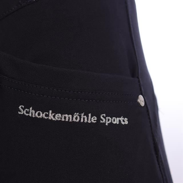 Rijbroek Schockemöhle Cindy Full Grip Donkerblauw