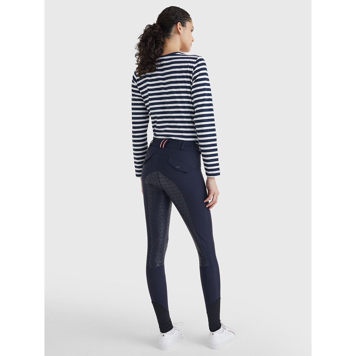 Rijbroek Tommy Hilfiger Classic Full Grip Donkerblauw, S in donkerblauw