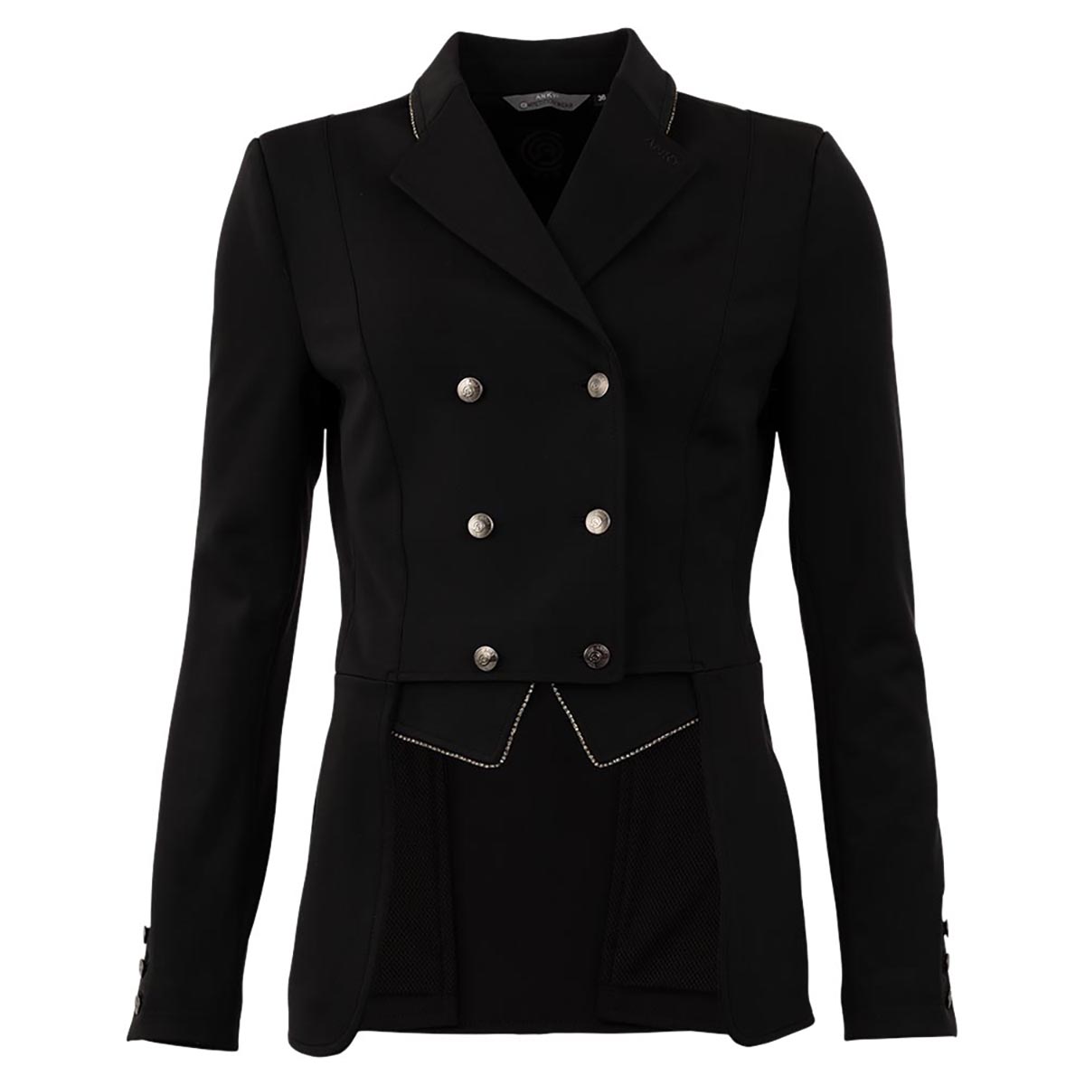 Rijjas Anky Tailcoat Show C-wear Kort Zwart, 32 in zwart