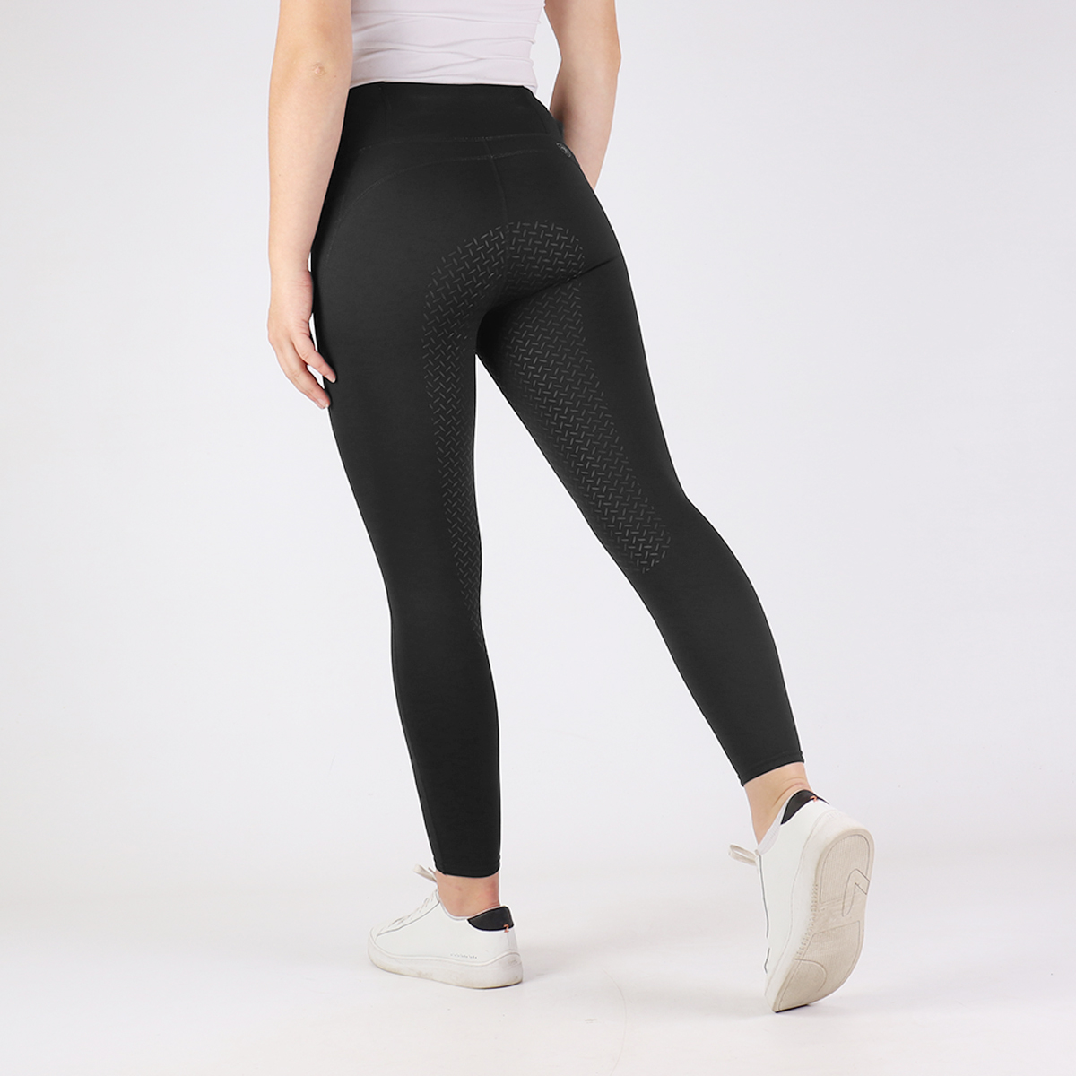 Rijlegging Ariat Attain Full Grip Kids Zwart, 176 in zwart