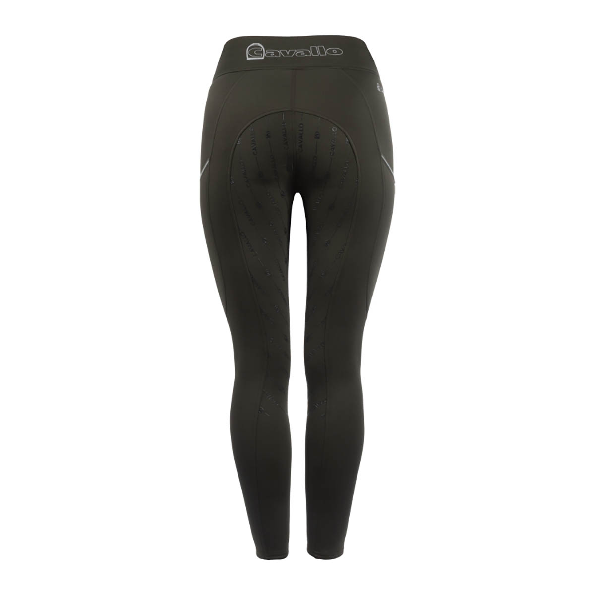 Rijlegging Cavallo Cavaliz Grip Rl Full Grip Donkergroen, 36 in donkergroen