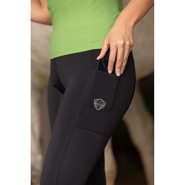 Rijlegging Covalliero Compression Full Grip Kids Zwart