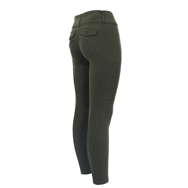 Rijlegging Covalliero Full Grip Kids Donkergroen