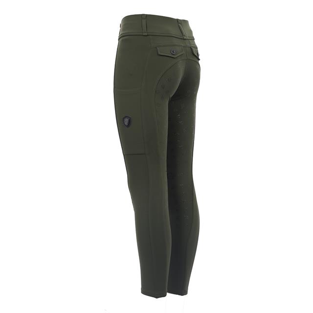 Rijlegging Covalliero Full Grip Kids Donkergroen