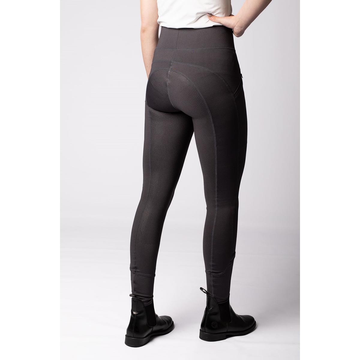 Rijlegging Harry's Horse Equitights Avatar Full Grip Grijs, 44in grijs