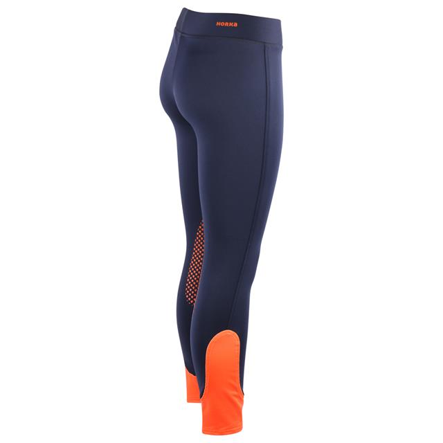 Rijlegging Horka Lucy Knie Grip Kids Donkerblauw-oranje