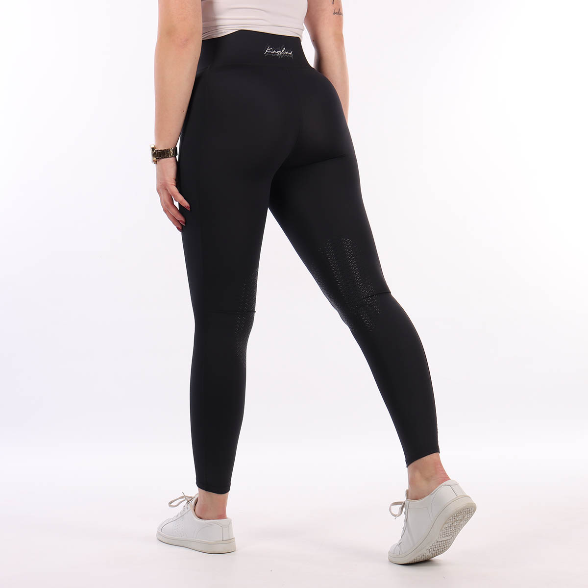 Rijlegging Kingsland Klkarina F-tec Knie Grip Donkerblauw, L in donkerblauw