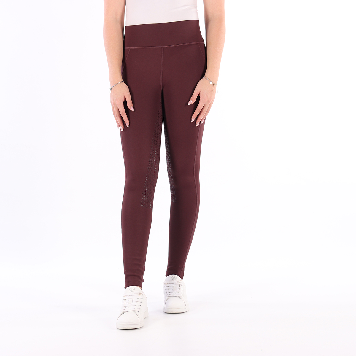 Rijlegging Kingsland Klkattie Full Grip, S in donkerrood