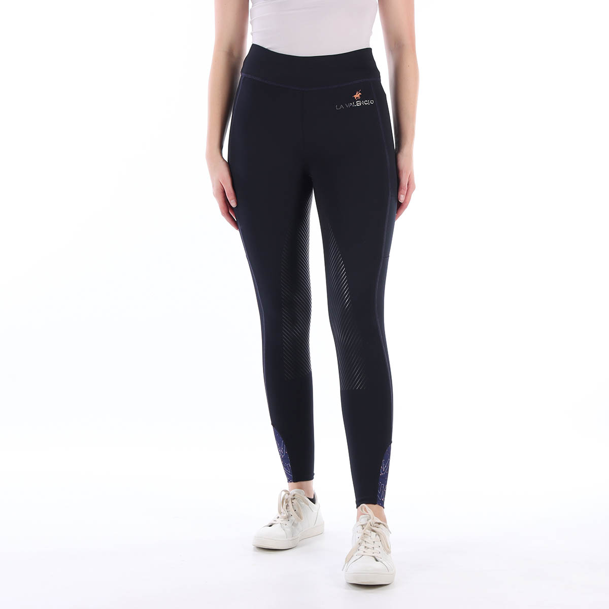 Rijlegging La Valencio Lvrilly Full Grip Donkerblauw, 36 in donkerblauw