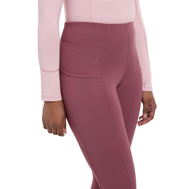 Rijlegging LeMieux Naomi Full Grip Donkerroze