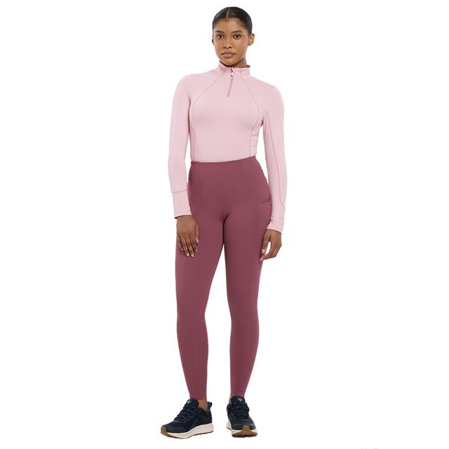 Rijlegging LeMieux Naomi Full Grip Donkerroze