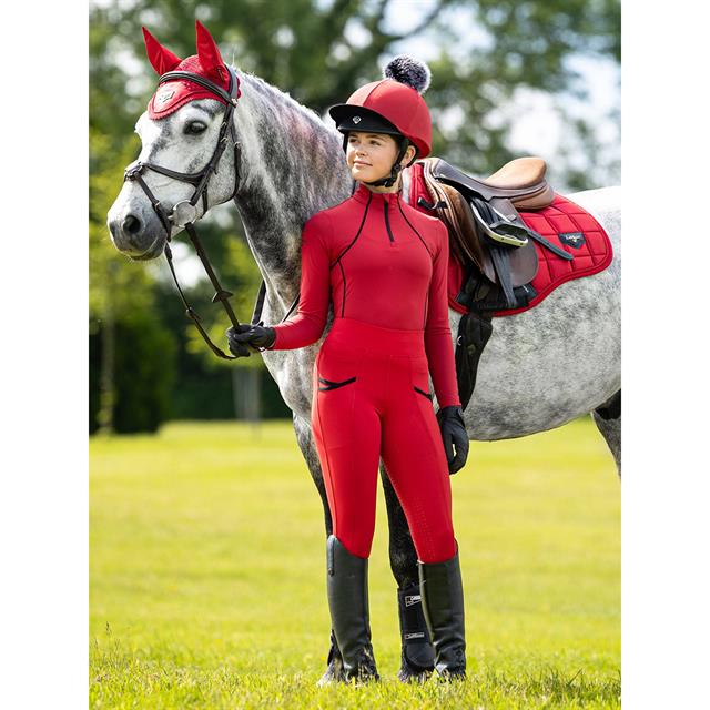 Rijlegging LeMieux Young Rider Pull On Full Grip Rood