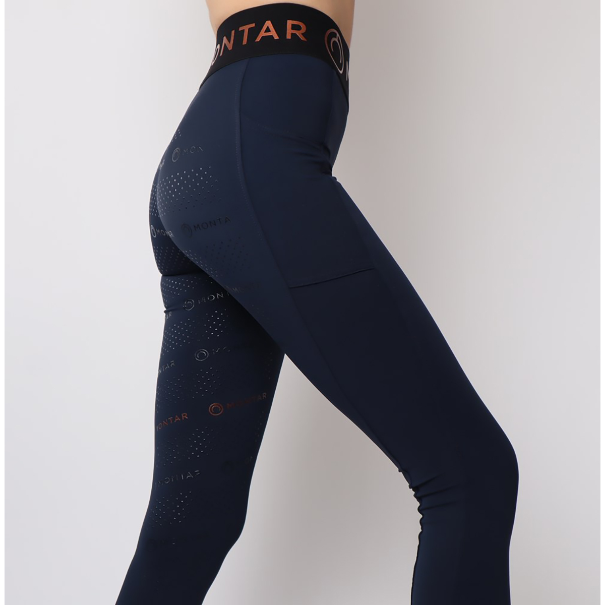 Rijlegging Montar Colene Full Grip Donkerblauw, 36 in donkerblauw