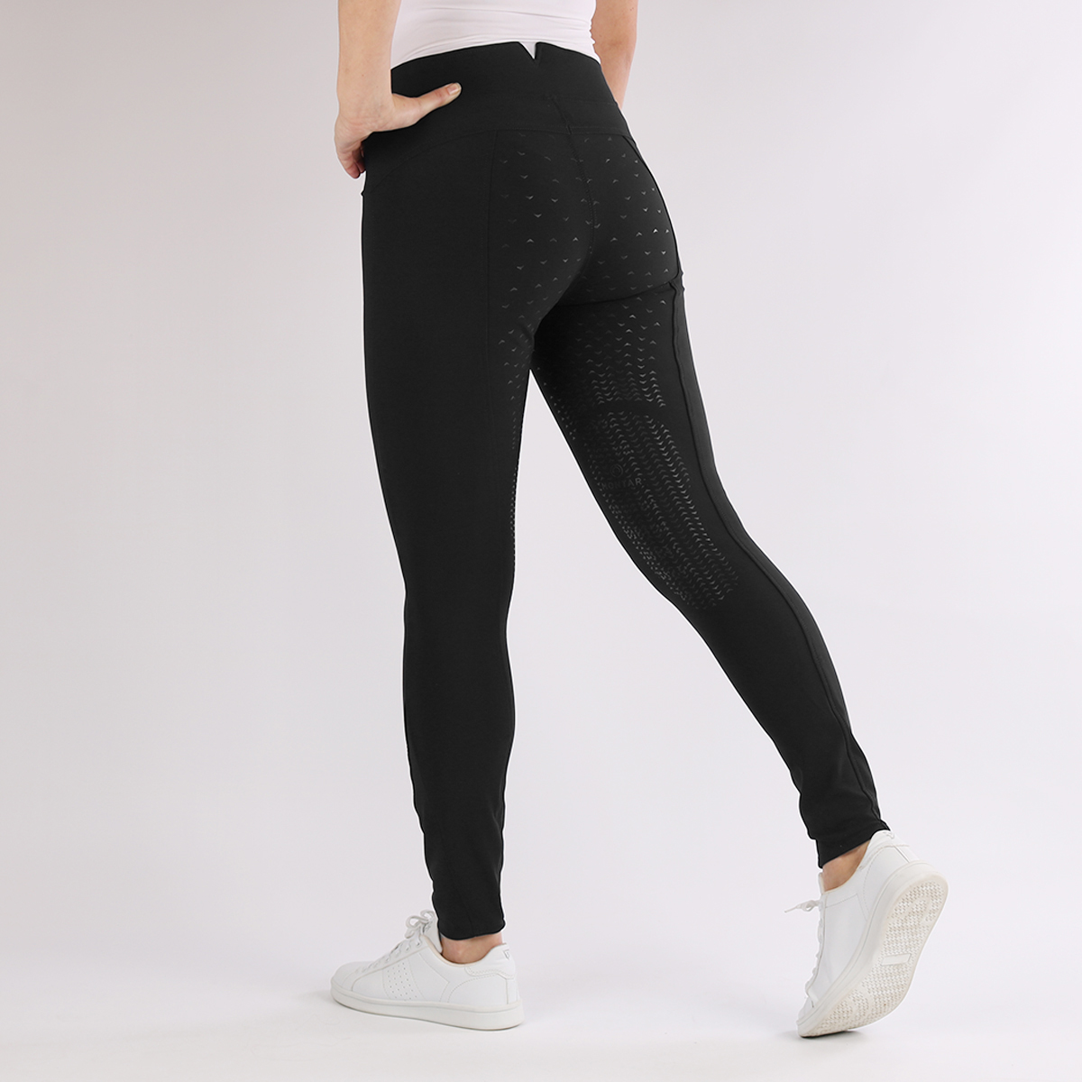 Rijlegging Montar Kinsley Siliconen Zwart, 34 in zwart