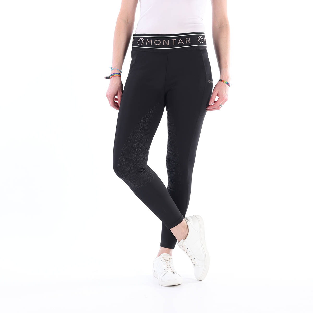 Rijlegging Montar Malani Full Grip Zwart, 40 in zwart