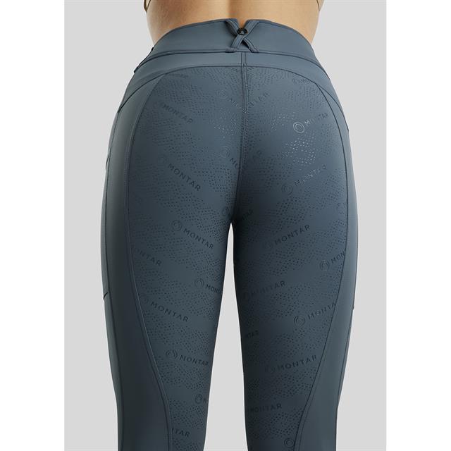 Rijlegging Montar MOMichelle Gun Metal Full Grip Middenblauw
