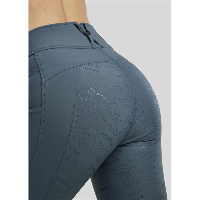 Rijlegging Montar MOMichelle Gun Metal Full Grip Middenblauw