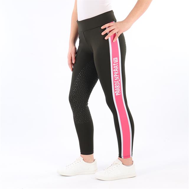 Rijlegging Paardenpraat By Ej 2.0 Full Grip Kids Donkergroen