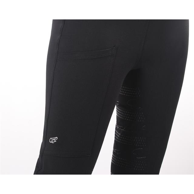 Rijlegging QHP Eden Full Grip Kids Zwart