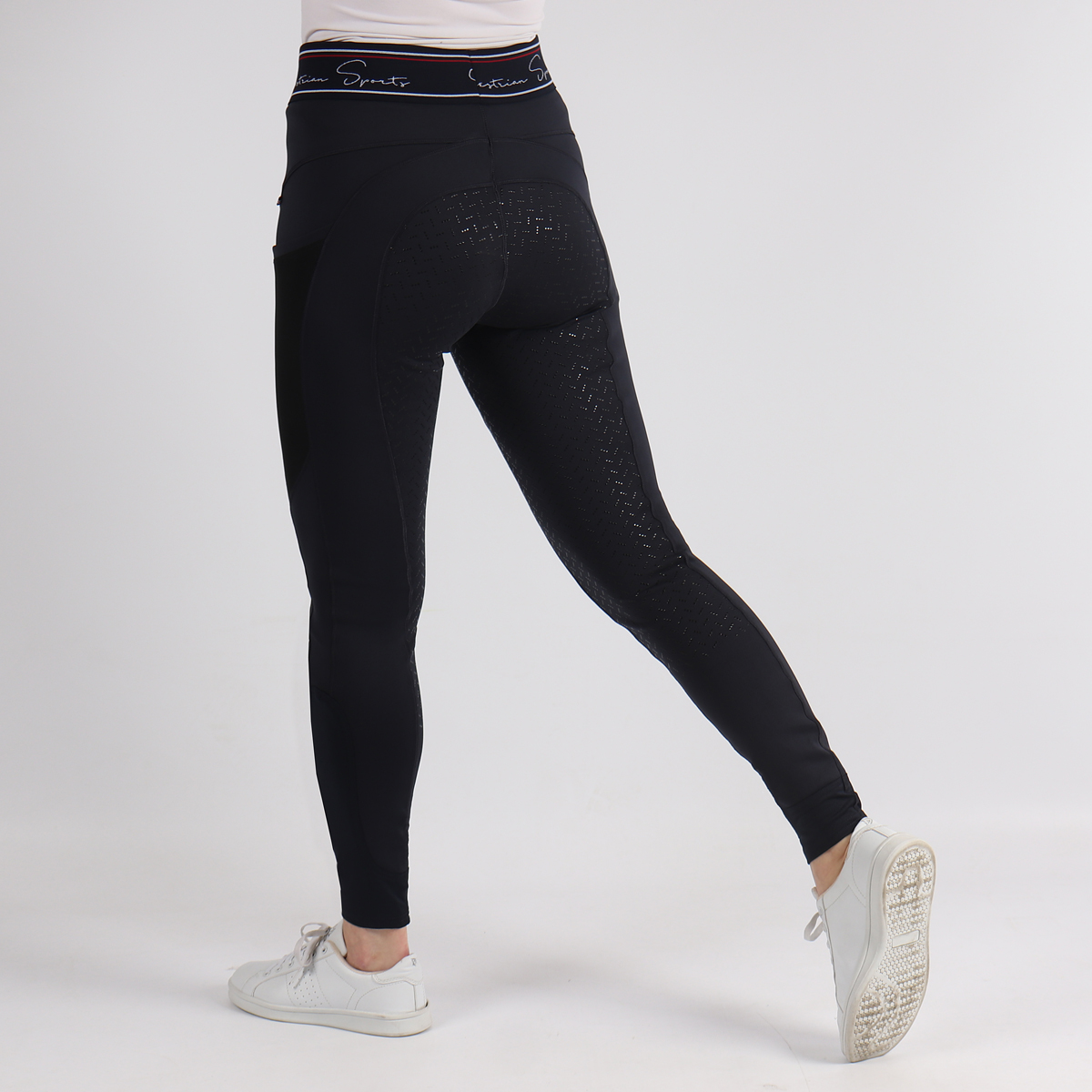 Rijlegging Qhp Jodie Full Grip Donkerblauw, 40 in donkerblauw
