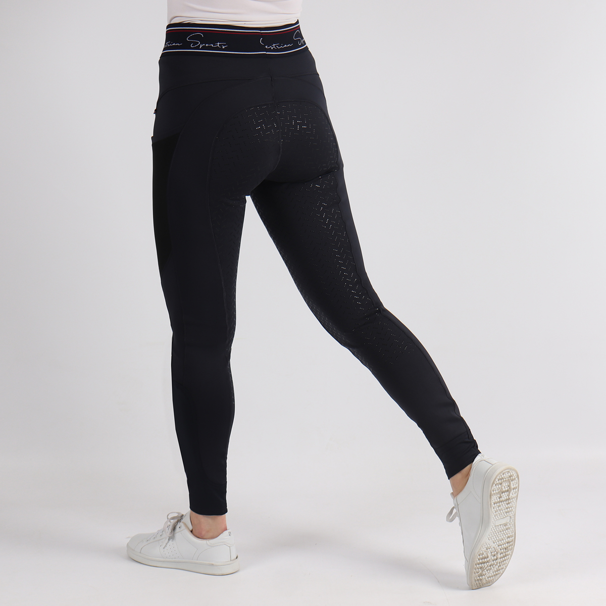 Rijlegging Qhp Jodie Full Grip Donkerblauw, 42 in donkerblauw