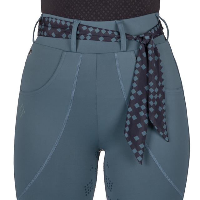 Rijlegging QHP Micah Full Grip Darkturquoise
