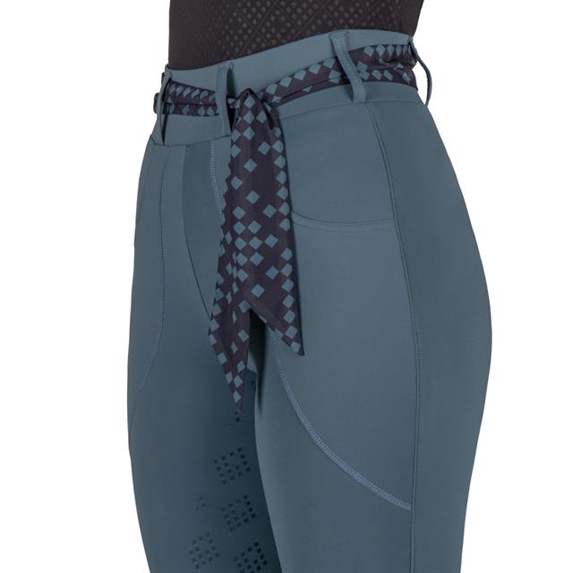 Rijlegging QHP Micah Full Grip Darkturquoise