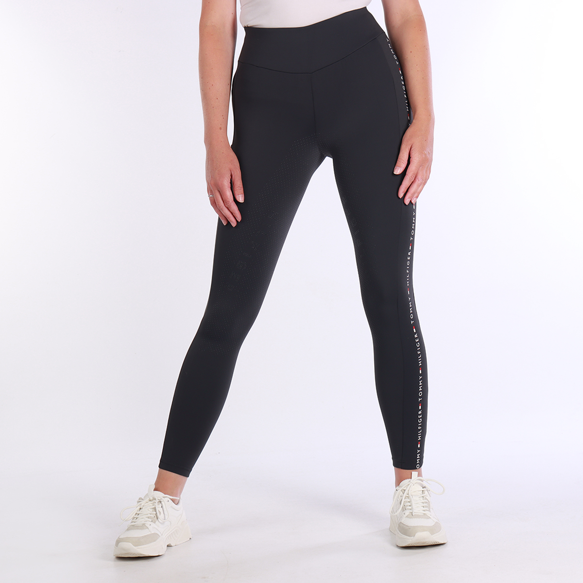 Tommy Hilfiger Rome Legging FullGrip - maat M - desert sky