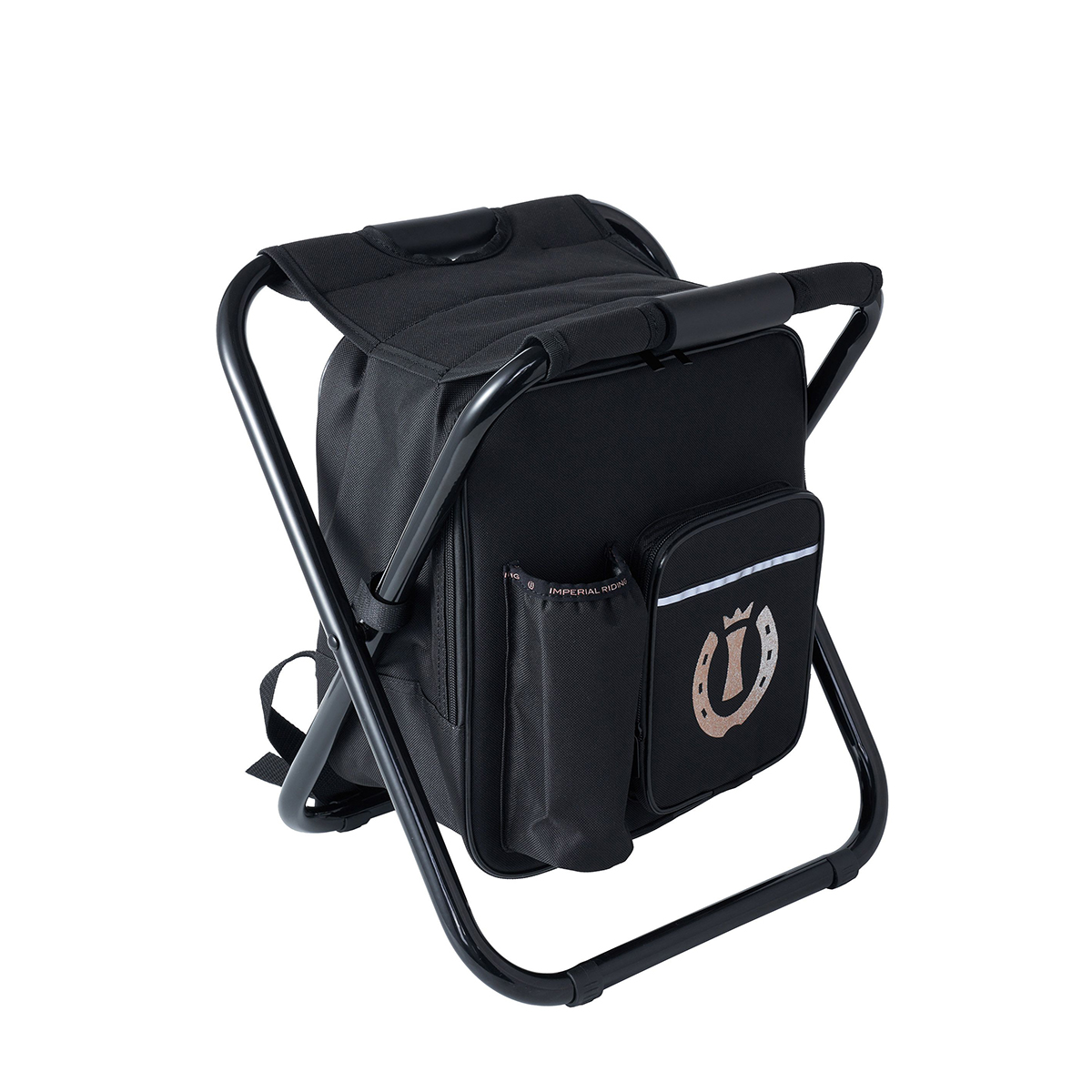 Imperial Riding - Rugzak - Take a Seat - Groom Essential - Zwart