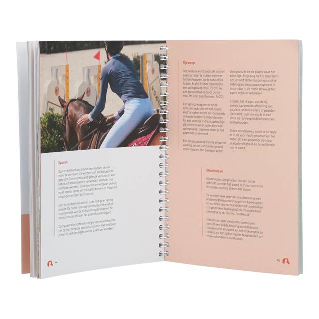 Ruiterbrevetten Boek Rozet 3 