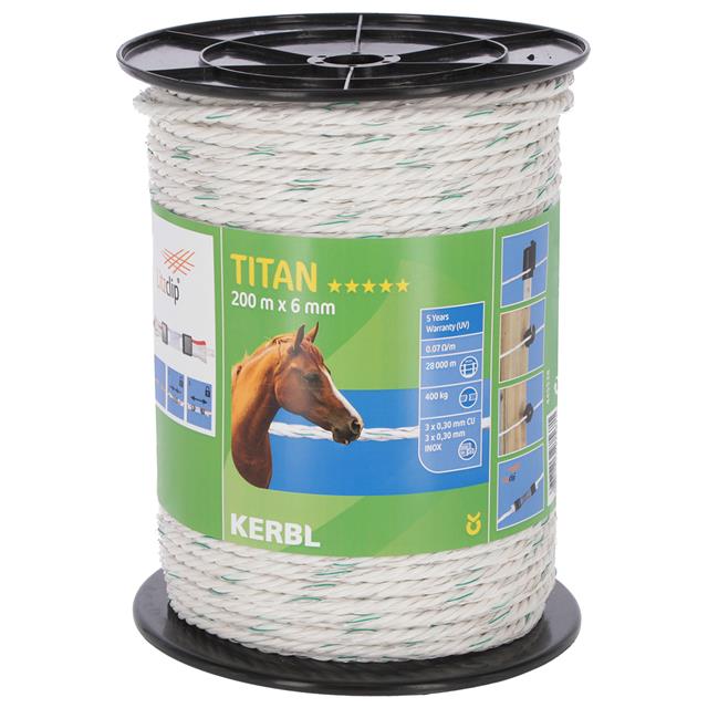 Schrikdraad Kerbl Titan 6mm 